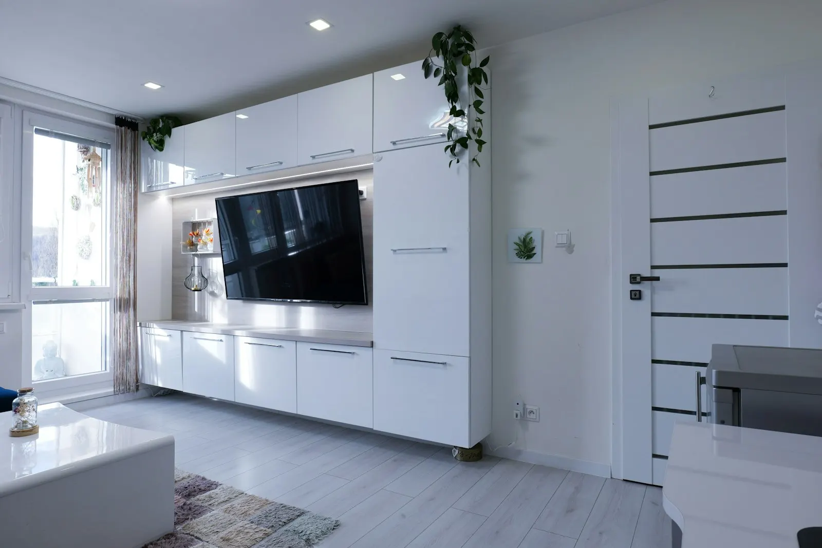 A home through the seasons — illustrative stock photography